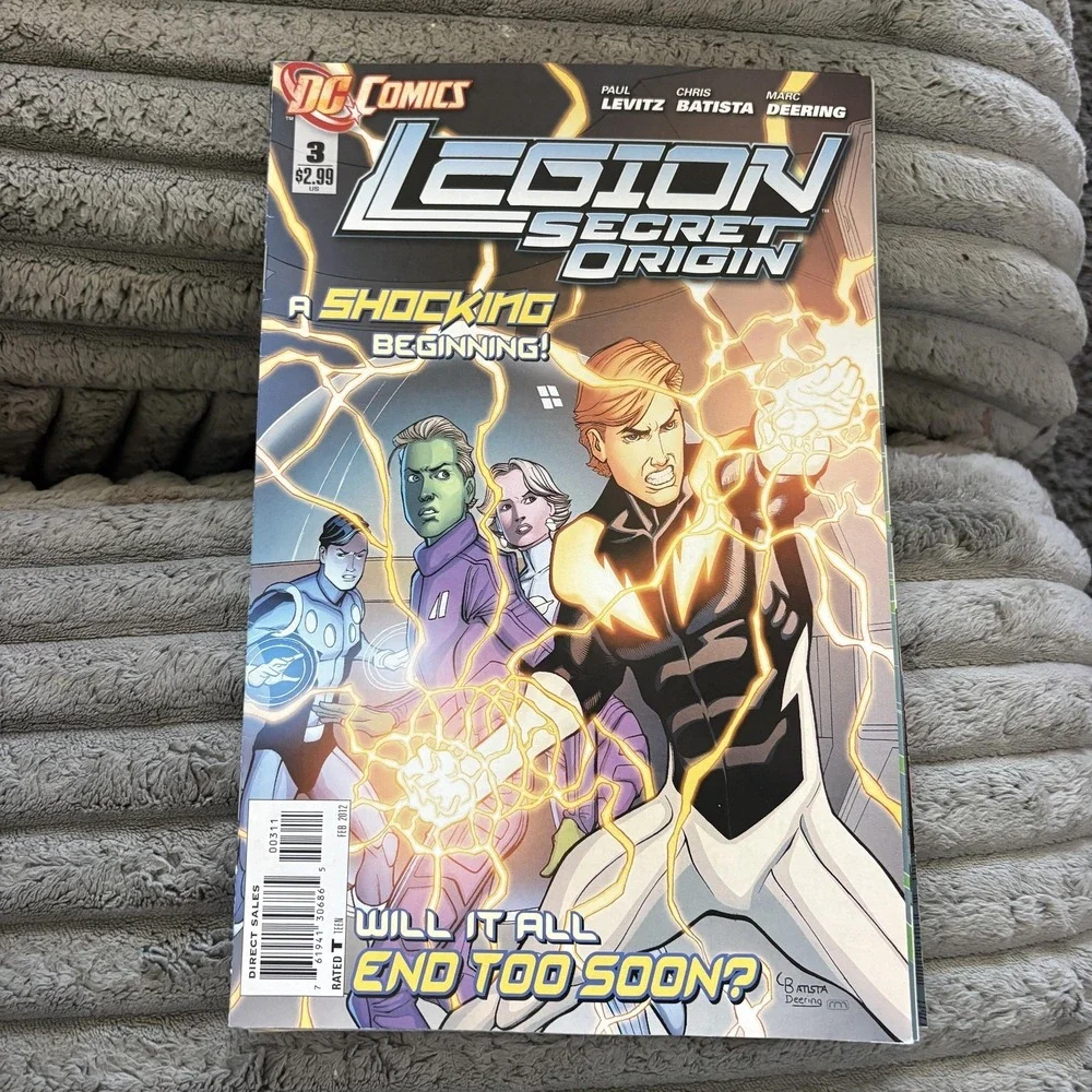 Legion Of Super-Heroes DC Comics Lot 5 Issues Legionnaires L.E.G.I.O.N.